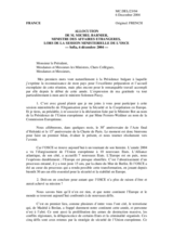 Statement by France, delivered by Mr. Michel Barnier, Minister of Foreign Affairs (fr)