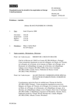 Journal of the 266th Plenary Meeting of the Permanent Council (fr)