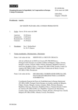 Journal of the 266th Plenary Meeting of the Permanent Council (es)