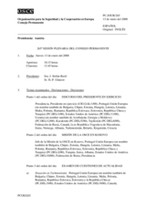 Journal of the 265th Plenary Meeting of the Permanent Council (es)