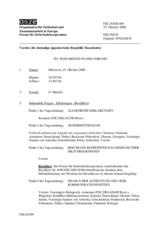 Journal of the 303rd Plenary Meeting of the Forum for Security Co-operation (de)