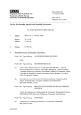 Journal of the 301st Plenary Meeting of the Forum for Security Co-operation (de)