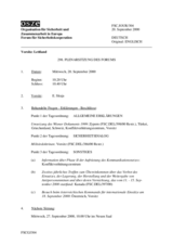 Journal of the 298th Plenary Meeting of the Forum for Security Co-operation (de)