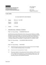 Journal of the 293rd Plenary Meeting of the Forum for Security Co-operation (de)