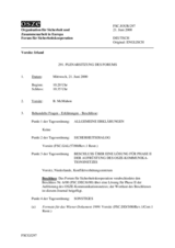 Journal of the 291st Plenary Meeting of the Forum for Security Co-operation (de)