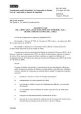 Forum for Security Co-operation Decision No. 6/00 - Solution for Phase II of the upgrade of the OSCE Communications Network (es)