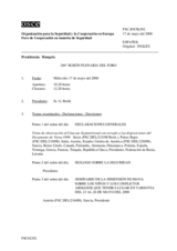 Journal of the 286th Plenary Meeting of the Forum for Security Co-operation (es)