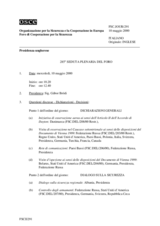 Journal of the 285th Plenary Meeting of the Forum for Security Co-operation (it)