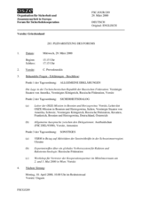 Journal of the 283rd Plenary Meeting of the Forum for Security Co-operation (de)