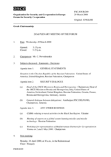 Journal of the 283rd Plenary Meeting of the Forum for Security Co-operation