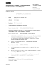 Journal of the 283rd Plenary Meeting of the Forum for Security Co-operation (es)