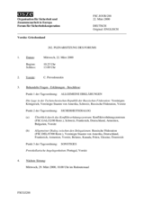 Journal of the 282nd Plenary Meeting of the Forum for Security Co-operation (de)