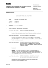 Journal of the 280th Plenary Meeting of the Forum for Security Co-operation (es)