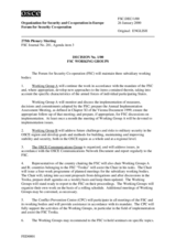 Forum for Security Co-operation Decision No. 1/00 - FSC Working Groups