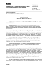 Forum for Security Co-operation Decision No. 1/00 - FSC Working Groups (fr)