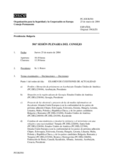 Journal of the 501st Plenary Meeting of the Permanent Council (es)