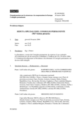 Journal of the 502nd Plenary Meeting of the Permanent Council (it)