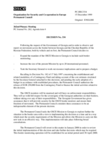 Permanent Council Decision No. 334