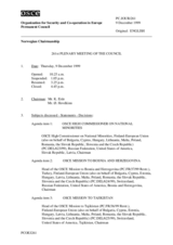 Journal of the 261st Plenary Meeting of the Permanent Council