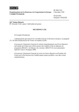Permanent Council Decision No. 326 (it)