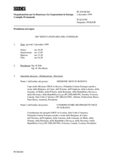 Journal of the 260th Plenary Meeting of the Permanent Council (it)