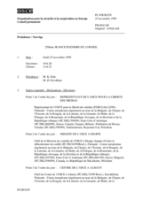 Journal of the 259th Plenary Meeting of the Permanent Council (fr)