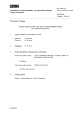 Journal of the 257th Special Plenary Meeting of the Permanent Council (es)