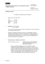 Journal of the 256th Plenary Meeting of the Permanent Council (it)