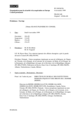 Journal of the 256th Plenary Meeting of the Permanent Council (fr)