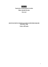 Background report: Domestic war crimes proceedings 2006 (hr)