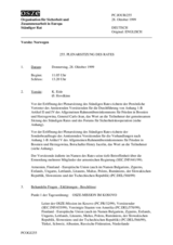 Journal of the 255th Plenary Meeting of the Permanent Council (de)