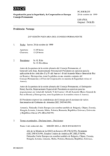 Journal of the 255th Plenary Meeting of the Permanent Council (es)