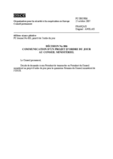 Permanent Council Decision No. 806 (fr)