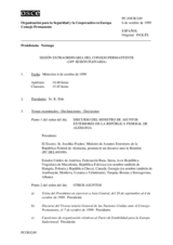 Journal of the 249th Special Plenary Meeting of the Permanent Council (es)