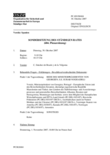 Journal of the 684th Special Plenary Meeting of the Permanent Council (de)