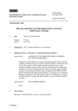 Journal of the 684th Special Plenary Meeting of the Permanent Council