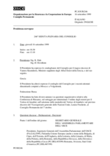 Journal of the 246th Plenary Meeting of the Permanent Council (it)