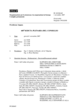 Journal of the 685th Plenary Meeting of the Permanent Council (it)