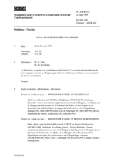 Journal of the 243rd Plenary Meeting of the Permanent Council (fr)