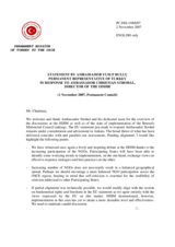 Statement by the Delegation of Turkey in Response to the Director of ODIHR, Ambassador Christian Strohal