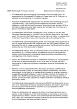 Statement by the Delegation of Netherlands on the 15th Meeting of the OSCE Ministerial Council