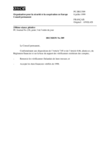 Permanent Council Decision No. 309 (fr)