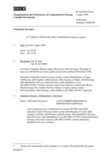 Journal of the 237th Plenary Meeting of the Permanent Council/Corrected reissue (it)