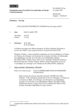 Journal of the 237th Plenary Meeting of the Permanent Council/Corrected reissue (fr)