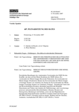 Journal of the 687th Plenary Meeting of the Permanent Council (de)