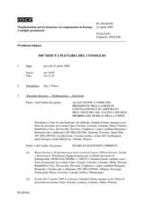 Journal of the 504th Plenary Meeting of the Permanent Council (it)