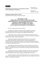 Forum for Security Co-operation Decision No. 13/07 (it)