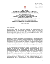 Statement by the Delegation of Serbia in Response to the report by the Special Representative of the Secretary-General of the United Nations and Head of the United Nations Interim Administration Mission in Kosovo, Mr. Joachim Rucker (de)