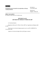 Permanent Council Decision No. 811 (fr)