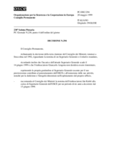 Permanent Council Decision No. 294 (it)